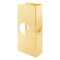 Prime-Line Brass Lock and Door Reinforcement Plate for 1-3/4 In. Thick Doors, Brass Finish (Single Pack) U 9541 - alternate 1